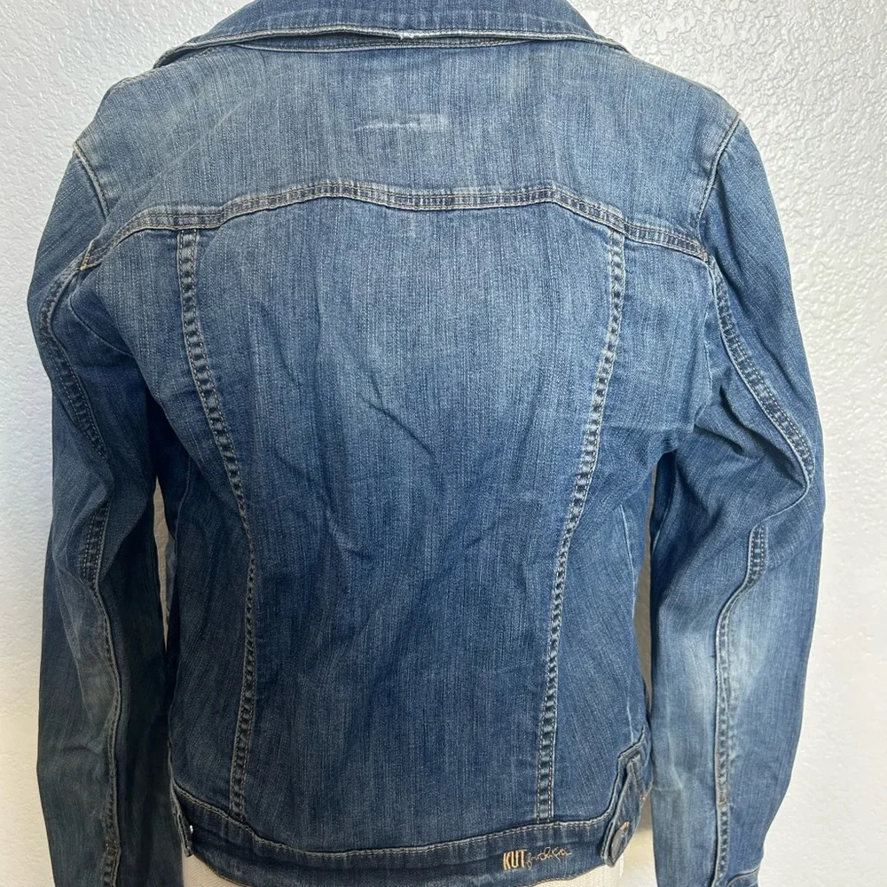 Julia Kut from the Kloth Crop Jean Jacket - Picture 6 of 9